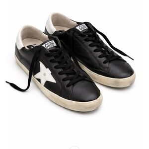 Golden Goose Superstar Black/White Size 39